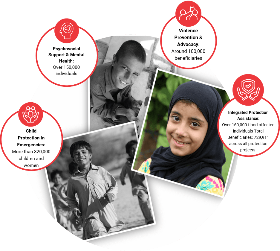 Scale and value of protection program infographic