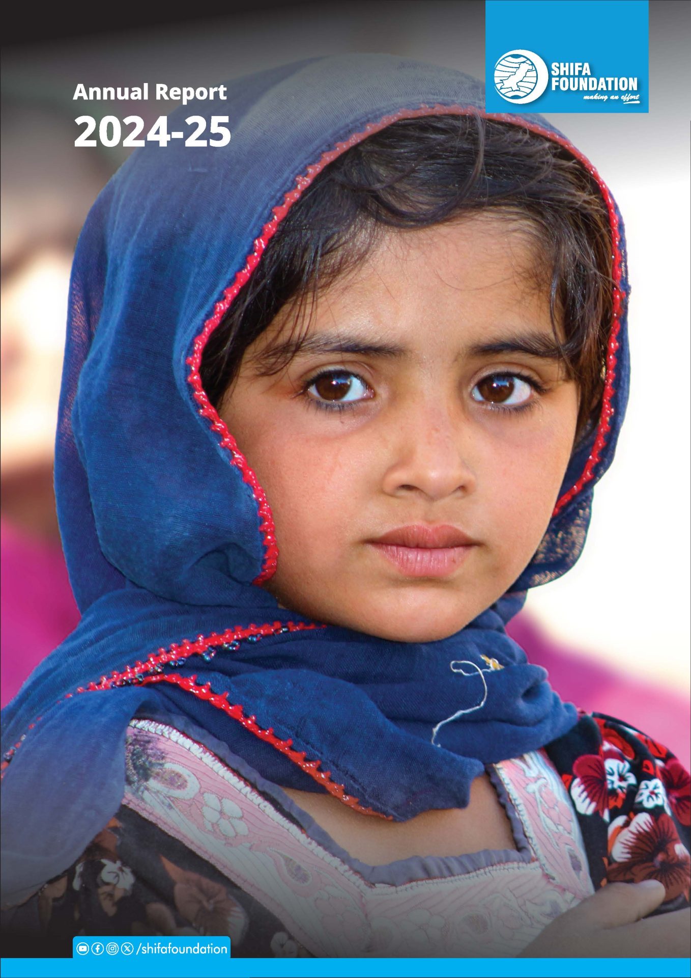 Shifa Foundation Annual Report 2024-25 cover